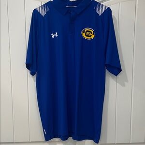 Under Armour Royal Blue Men's Polo with Logo